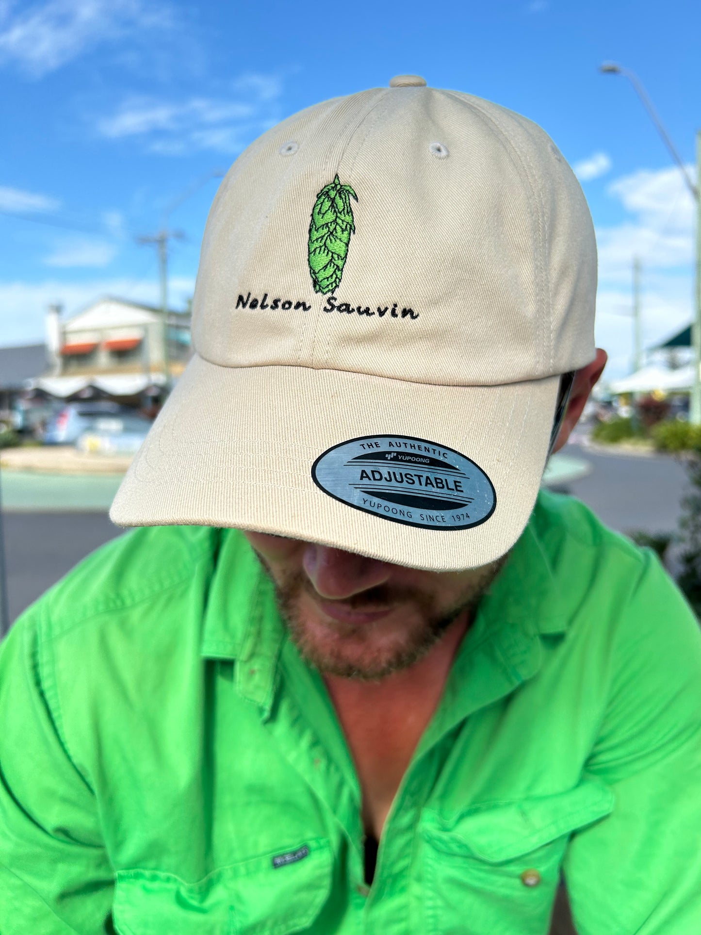 Nelson Sauvin script hat